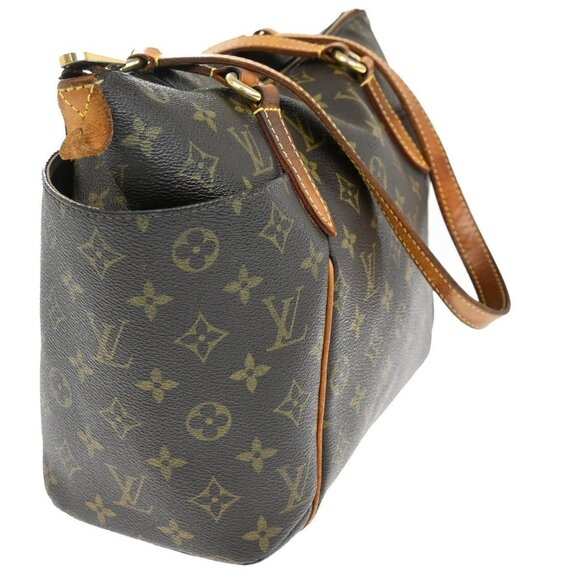 LOUIS VUITTON Logo Totally PM Shoulder Bag Monogram Leather Brown - Picture 4 of 16